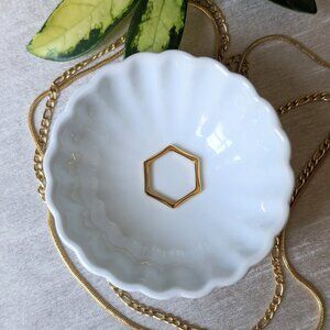 Waterproof Gold Ring Tarnish Free 18k Gold PVD Plated - Meivim Essie Ring Size 7